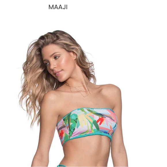 Aquatic maaji bikini top large bn - Picture 2 of 5